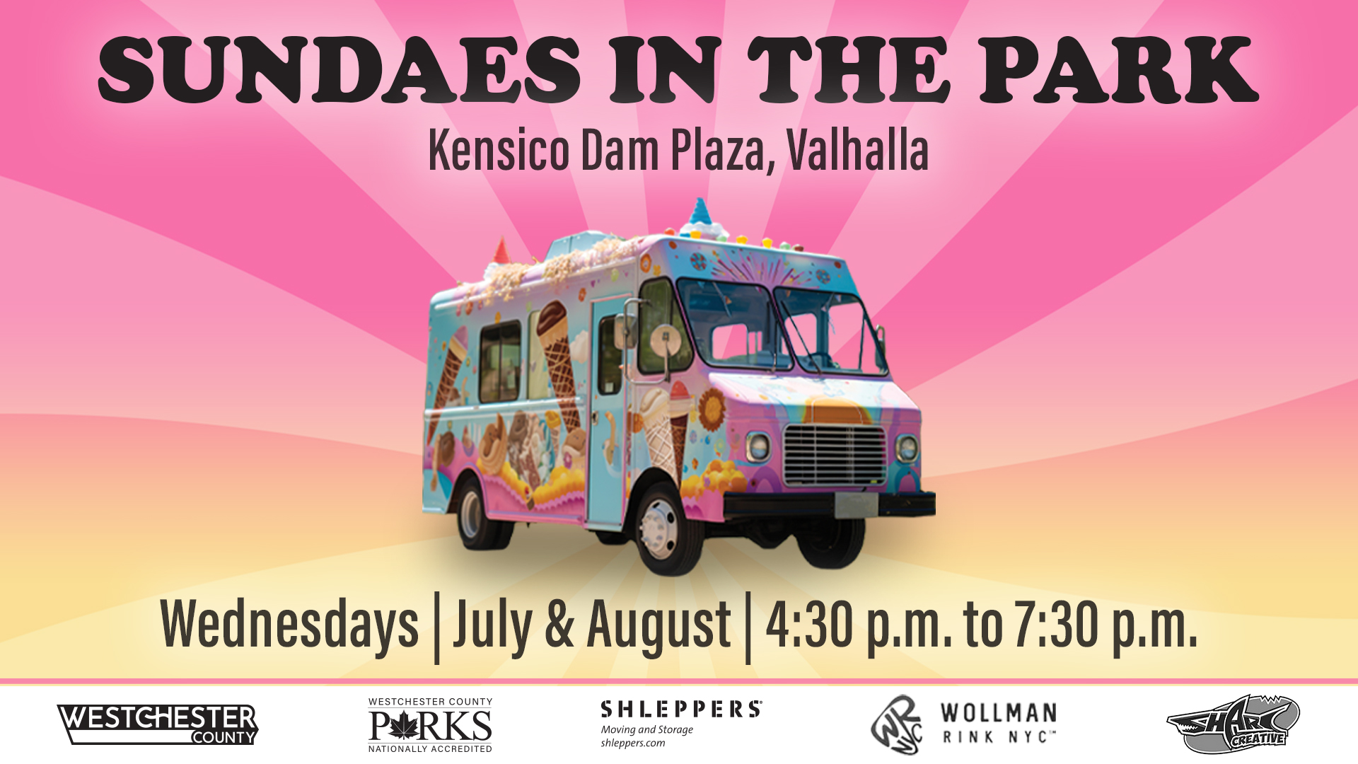 Sundaes in the Park event graphic
